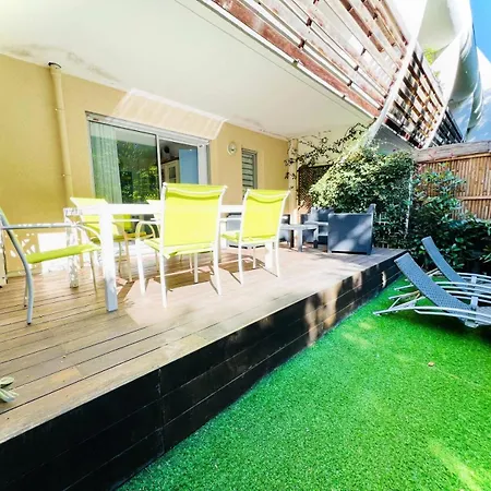 Villegiales Tee1 - 2 Pieces En Rez De Jardin Avec Piscine Clim Mae-6313 شقة